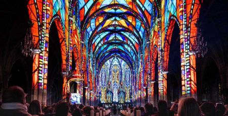 Luminiscence illumine l’histoire des bâtiments sacrés de France