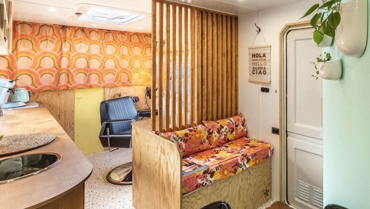 Salon de coiffure nomade voyage liberté LANDES