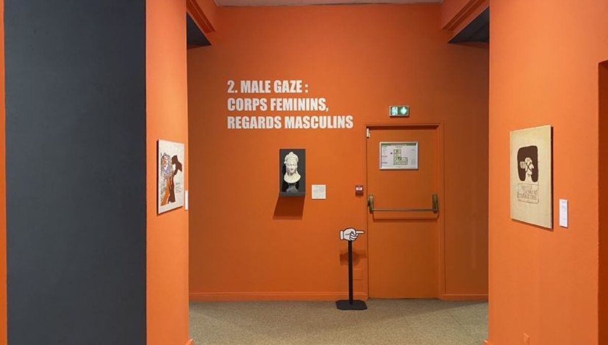 Exposition male gaze musée des Beaux arts de Dole