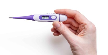 Photo d'un thermomètre