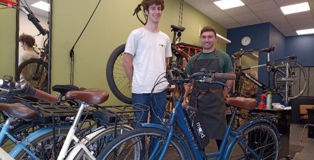 La société Mood électrifie les vélos à Bordeaux