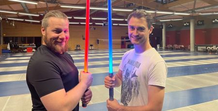 Rencontre avec les premiers champions de France de sabre laser