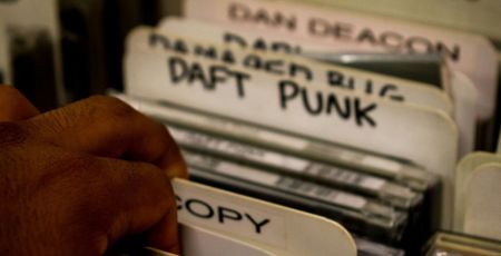 Bac à cd Daft Punk