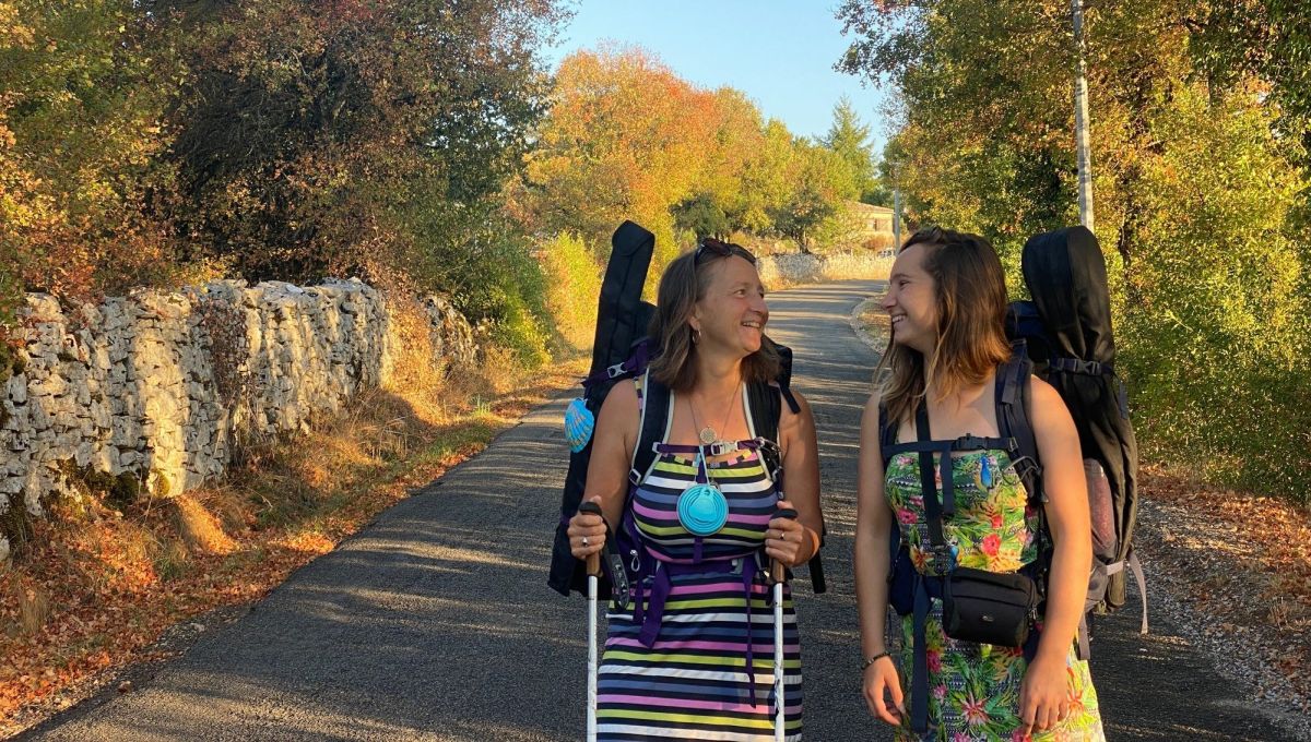Virginie et Roxane marche ta joie