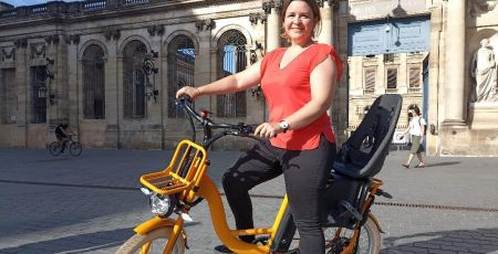 Amélie Guicheney, co-fondatrice de la marque de vélos Gaya