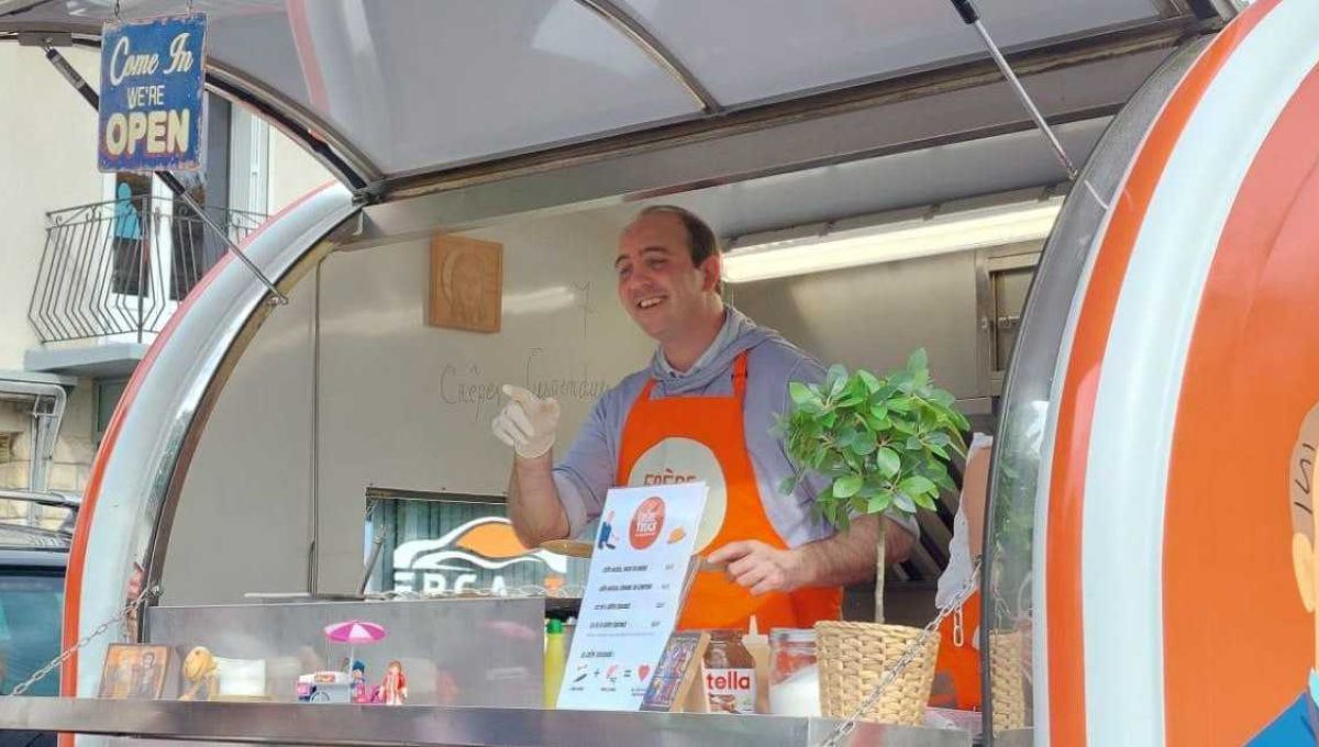 Poitiers : Le père Mathieu a décidé d’ouvrir un food truck solidaire