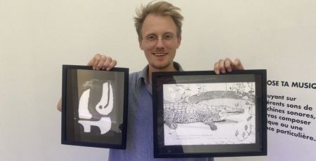Rob Miles art jacking musée