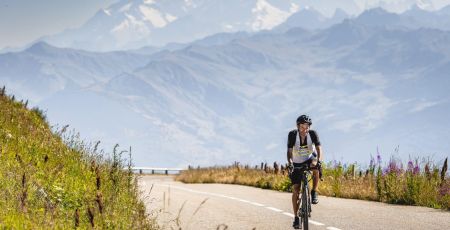Sébastien Chansaulme sur une épreuve du BikingMan
