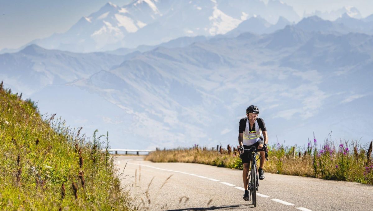 Sébastien Chansaulme sur une épreuve du BikingMan