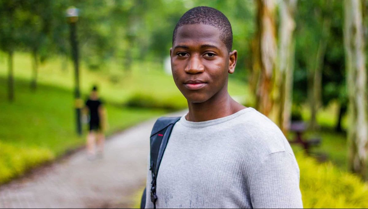 Etudiant campus formation environnement