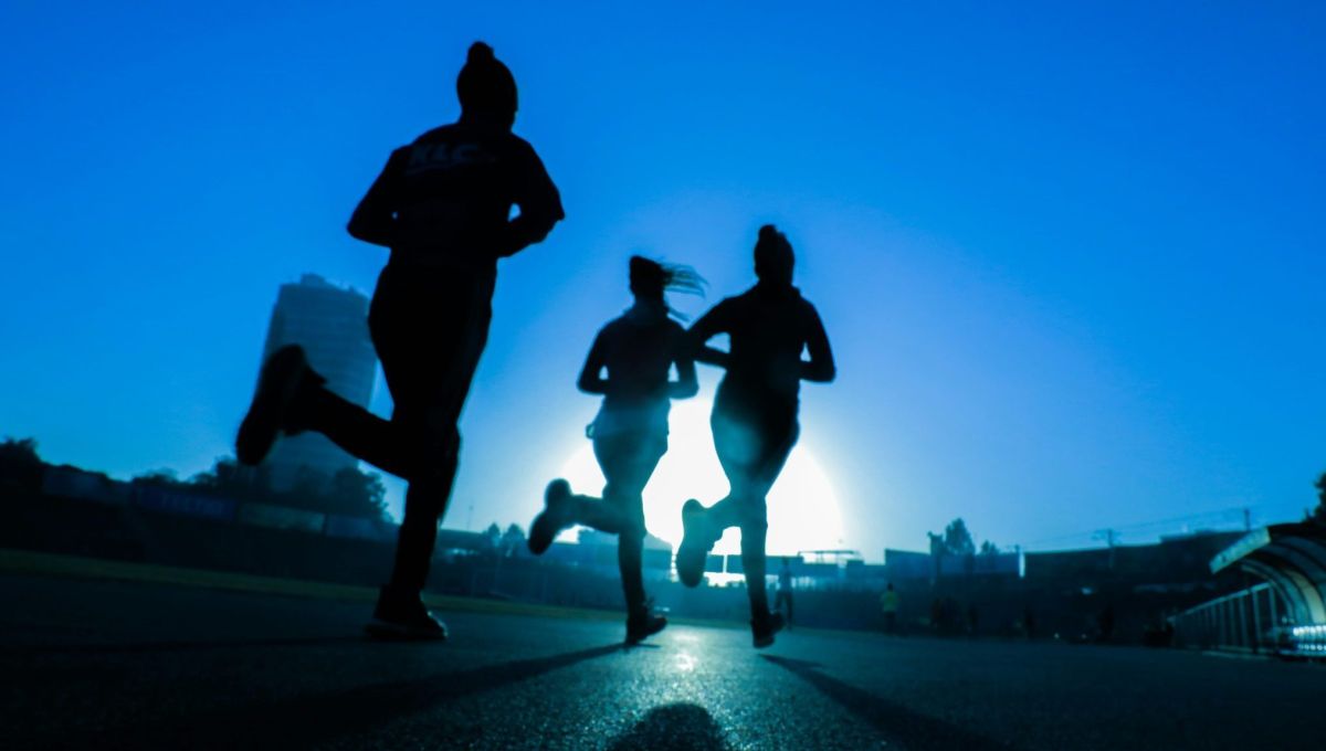 personnes faisant de la courses