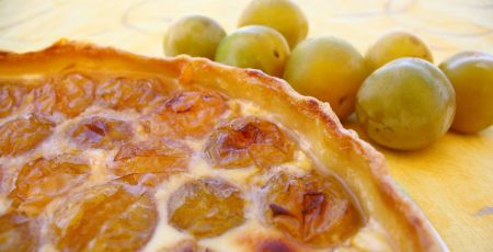 Tarte aux reines claudes