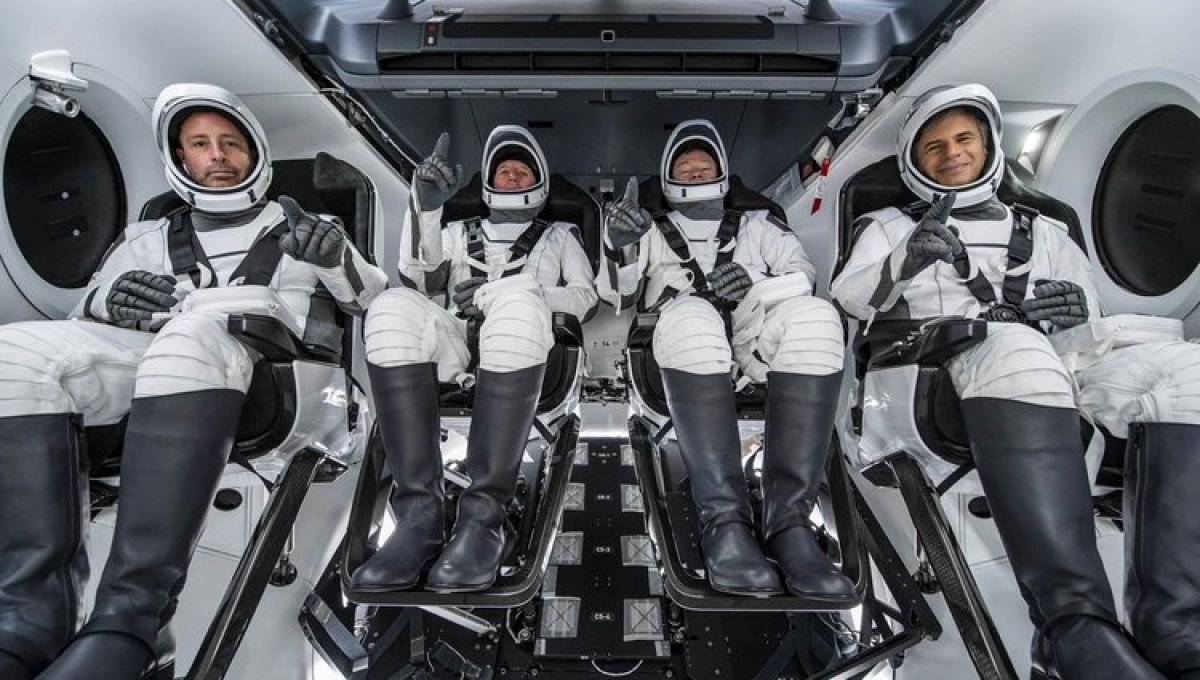 Équipage de la mission AX-1 – Crédit : Axiom Space