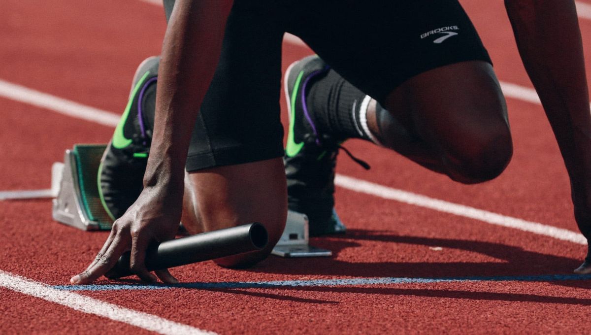 coureur de relais - sport et végétarisme