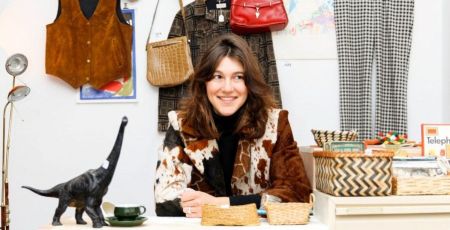 Suite à un changement de voie professionnelle, Coline est devenue brocanteuse