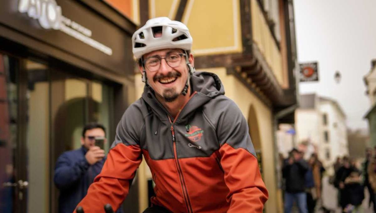 Sylvestre réalise son rêve d’un tour du monde culinaire à vélo