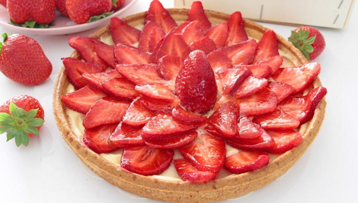 Tarte aux fraises facile et gourmande - crédit photo : ALF photo via Adobe Stock