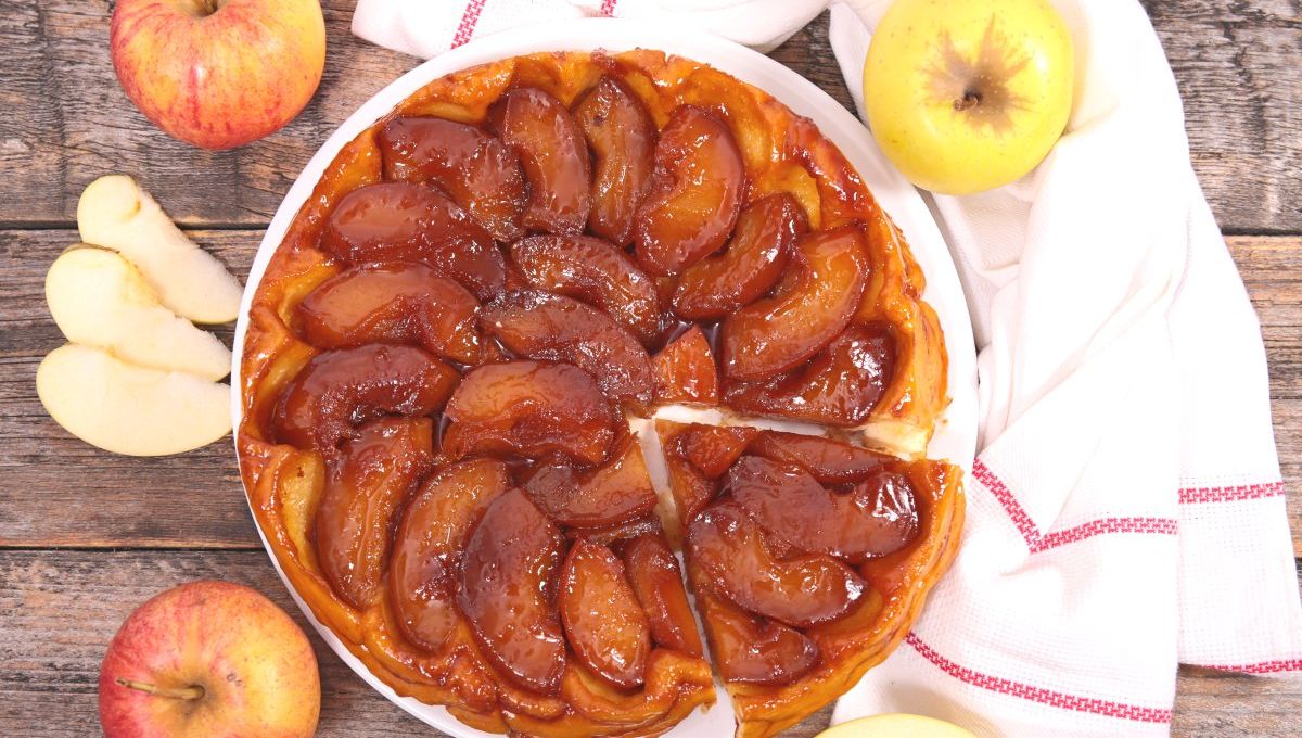 Tarte Tatin de pommes express