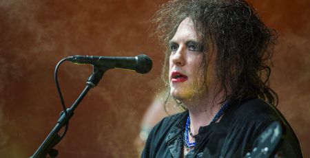 Robert Smith, chanteur de The Cure.