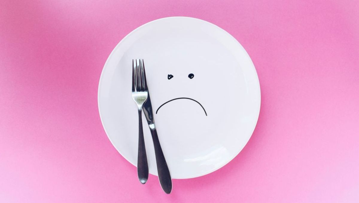 une assiette vide et triste