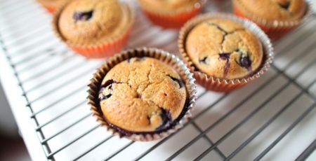 The recipe for these blueberry muffins:http://kaitlynraeann.com/recipes/blueberry-blender-muffins/