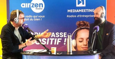 Thomas Breuzard en studio Airzen Radio    