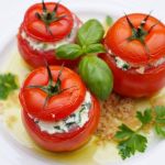 Tomates farcies froides ultra-légères