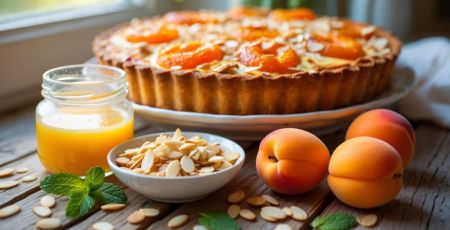 Tarte aux abricots gourmande