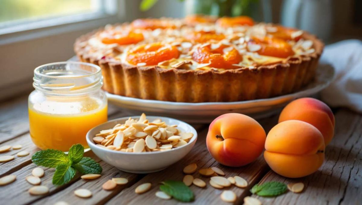 Tarte aux abricots gourmande