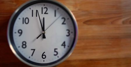 Une horloge