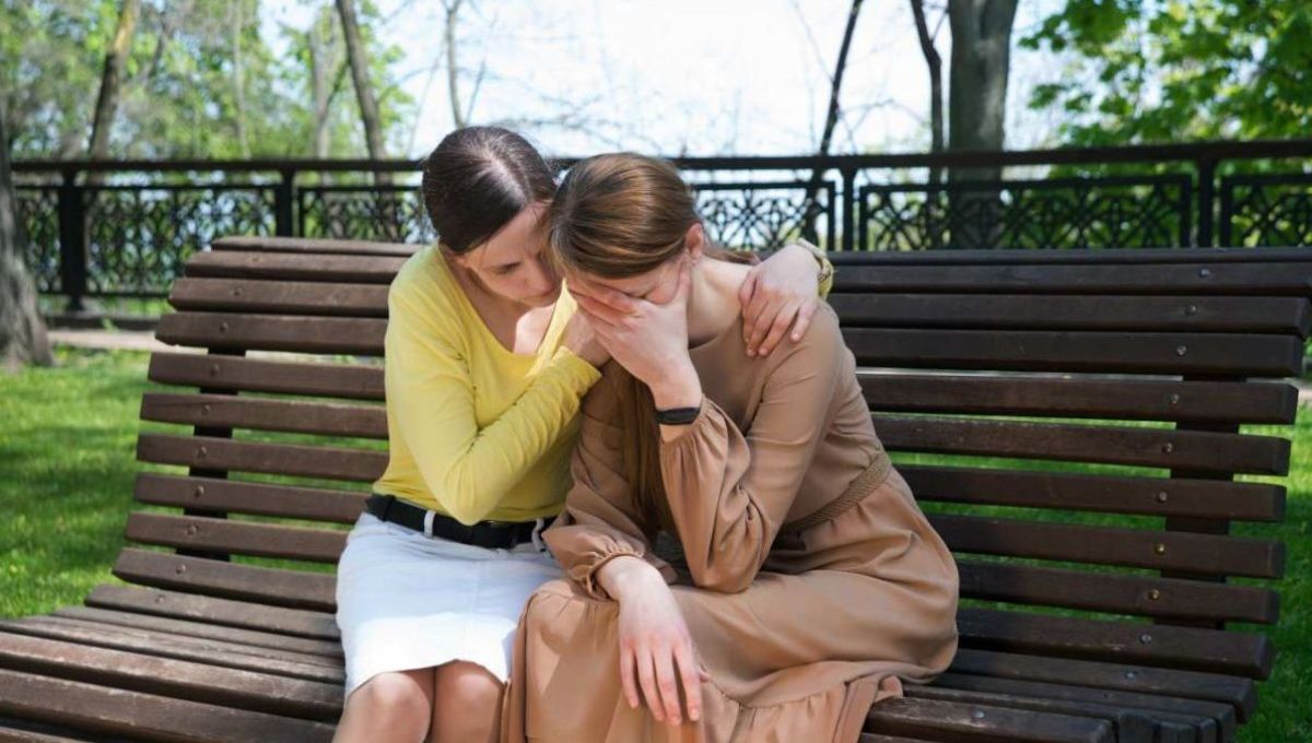 Une femme en console une autre - Vie personnelle et équilibre émotionnel