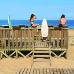 La plage de Tarnos, dans les Landes.