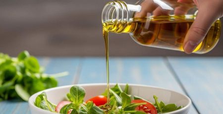 Huile anti rides salade