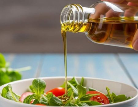 Huile anti rides salade
